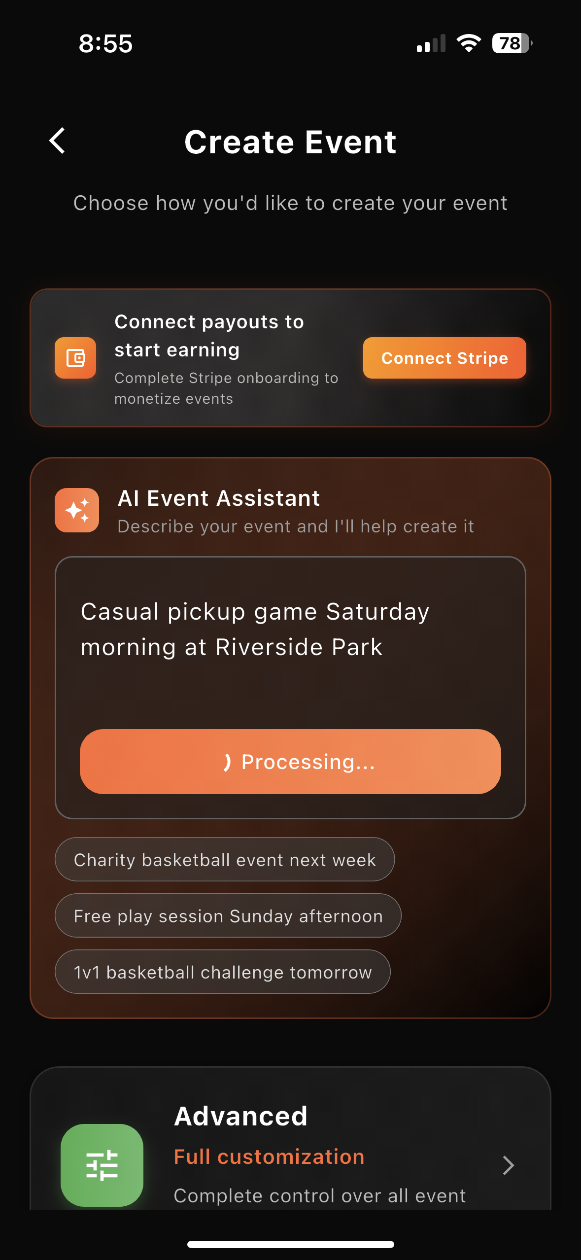 For Event Hosts — CheckUp app