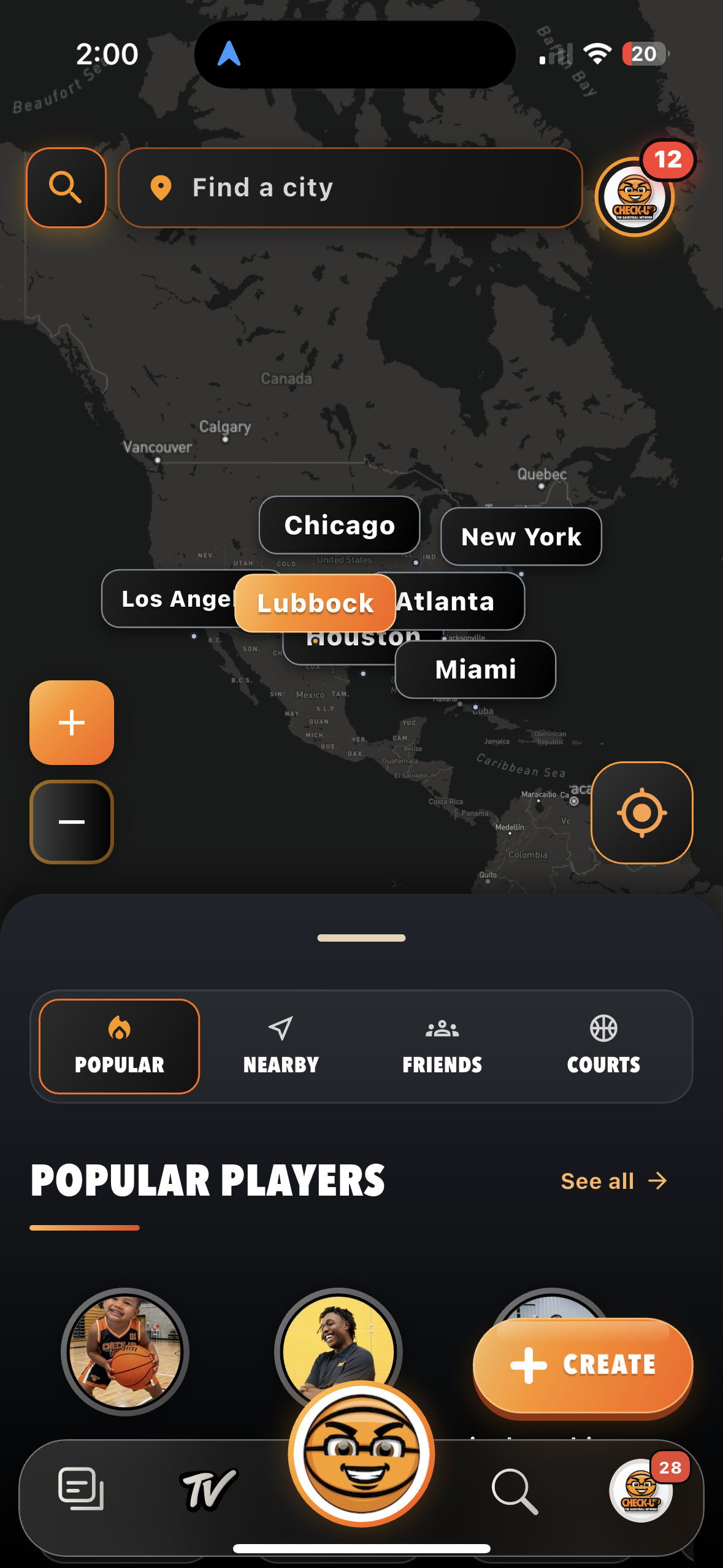 Check-Up app