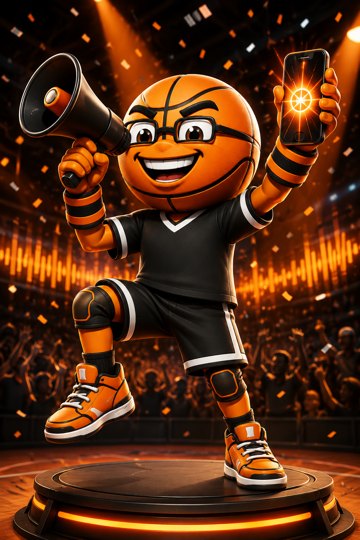 20 hype man art character-art Original Check-Up trophy character artwork