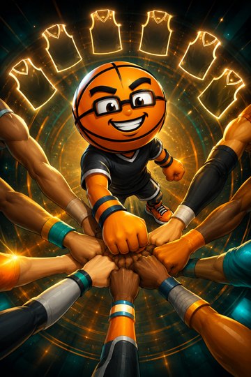 36 everybodys teammate art character-art Original Check-Up trophy character artwork