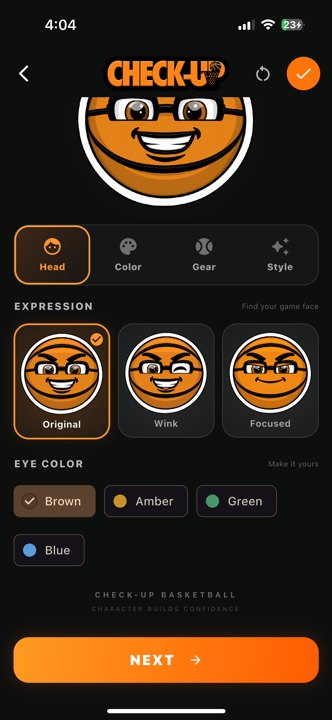 Avatar customizer options avatar Actual iPhone capture