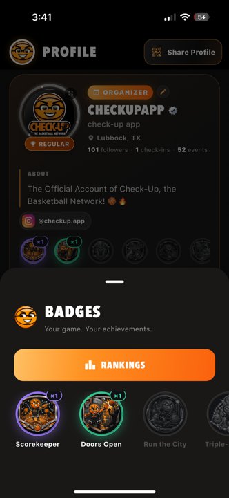 Badges collection overview badges Actual iPhone capture