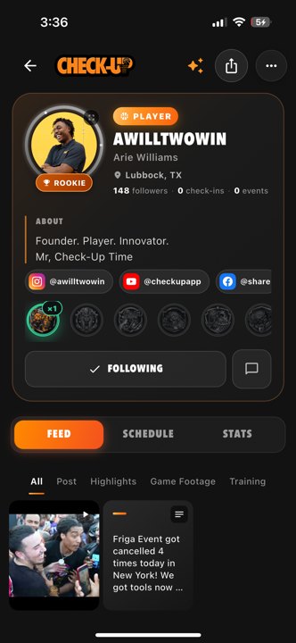 Profiles awilltwowin overview profiles Actual iPhone capture